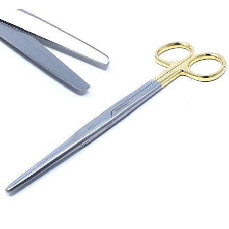 A2Z Scilab Gold Handle Mayo Dissecting Blunt Scissors 6.75", Straight A2Z-ZR088